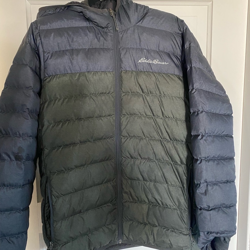 Mens Eddie Bauer puffer coat